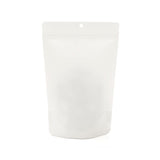 Öko Standbodenbeutel Kraft/Bioplastik Weiß 312 Gramm | 149x89x232mm - 100 Stk