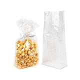 Blockbodenbeutel Heim Kompostierbar 127x76x305 mm mit Bodenblatt - 100 Stk