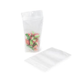 Recycelbare Standbodenbeutel Gefrostet | RETAIN™ | 113 Gramm | 130x79x206mm - 100 Stk