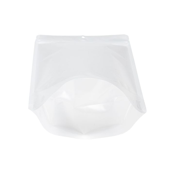 Recycelbare Standbodenbeutel Gefrostet | RETAIN™ | 340 Gramm | 171x89x286mm - 100 Stk