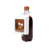 Weiße Kraftpapier Box mit Fenster 92x29x92mm - 25 Stk