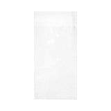 Umweltfreundliche Klappenbeutel Bioplastik 102x191mm - 100 Stk