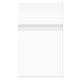 Umweltfreundliche Klappenbeutel Bioplastik 108x156mm - 100 Stk