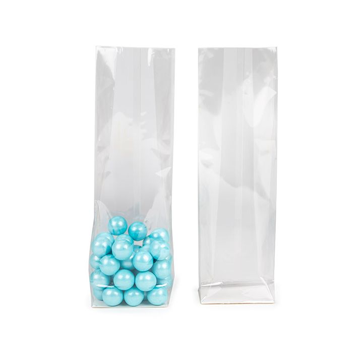 Öko Blockbodenbeutel Heimkompostierbar | mit Einsetz | 89x57x305mm - 100 Stk