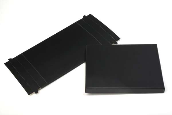 Kraft Gift Boxes Matt Black 137x25x191mm 