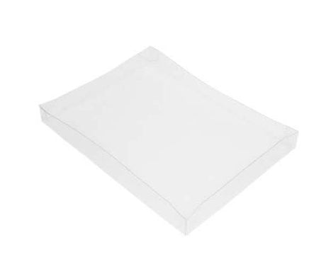 Lid Foldable and crystal Clear 13.8x1.6x19.2cm (25 pieces) [BT1]