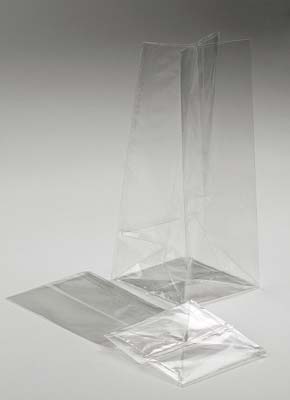 Öko Blockbodenbeutel Bioplastik 102x76x254mm - 100 Stk