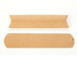 Kraft Paper pillow boxes 51x19x178mm 