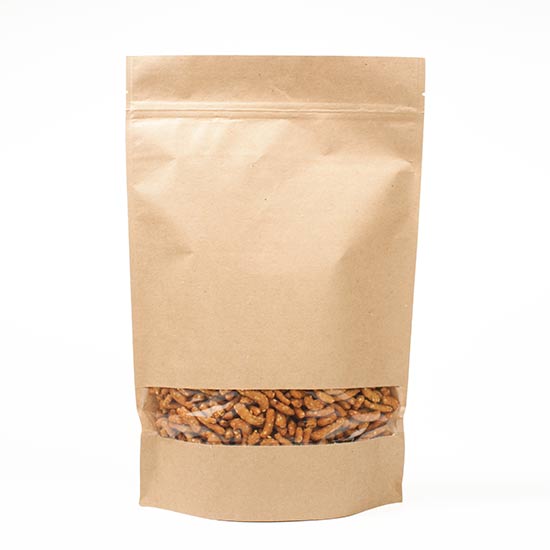 Stand Up Pouches Kraft 230x120x345mm | 907 grams 