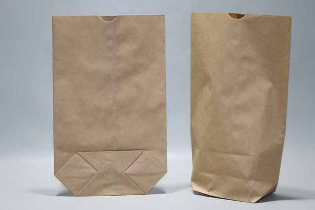 Eco Paper Bags with Cross Bottom 2.5 kg, 225x370mm 