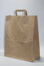 Eco Paper Shopping Bags Brown 320+210x270mm 