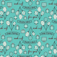 White kraft wrapping paper on a roll Gift 50cm wide (1 pc.) [FP