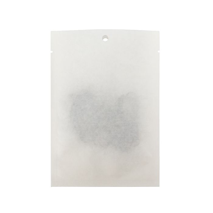 Klappenbeutel Kraftpapier Weiß Umweltfreundliche 102x152 mm Verschließbar - 100 Stk