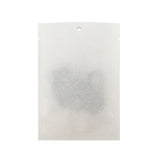 Klappenbeutel Kraftpapier Weiß Umweltfreundliche 102x152 mm Verschließbar - 100 Stk