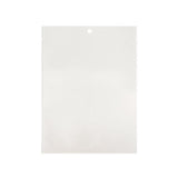 Klappenbeutel Kraftpapier Weiß Umweltfreundlich 127x178 mm Verschließbar - 100 Stk