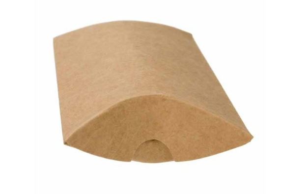 Kissenschachtel Kraftpapier 64x22x102mm - 25 Stk