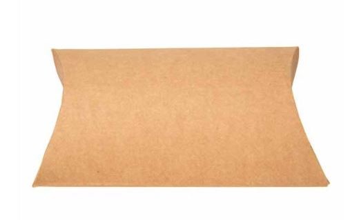 Kraft Paper pillow boxes 127x32x178mm 