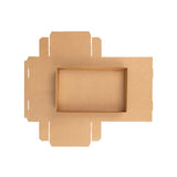 Pappschachtelböden Kraftpapier 152x38x241 mm - 25 Stk