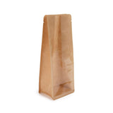 Blockbodenbeutel Kraftpapier 89x70x229mm - 100 Stk