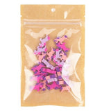 Druckverschlussbeutel Kraft/Transparent 92x127mm mit Einreißkerben - 100 Stk