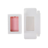 Pappschachteln mit Fenster 70x21x103mm | Weiß - 25 Stk