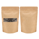 Standbodenbeutel Kraftpapier 102x60x152mm | 57 Gramm - 100 Stk