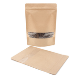 Standbodenbeutel Kraftpapier 210x90x290mm | 510 Gramm - 100 Stk