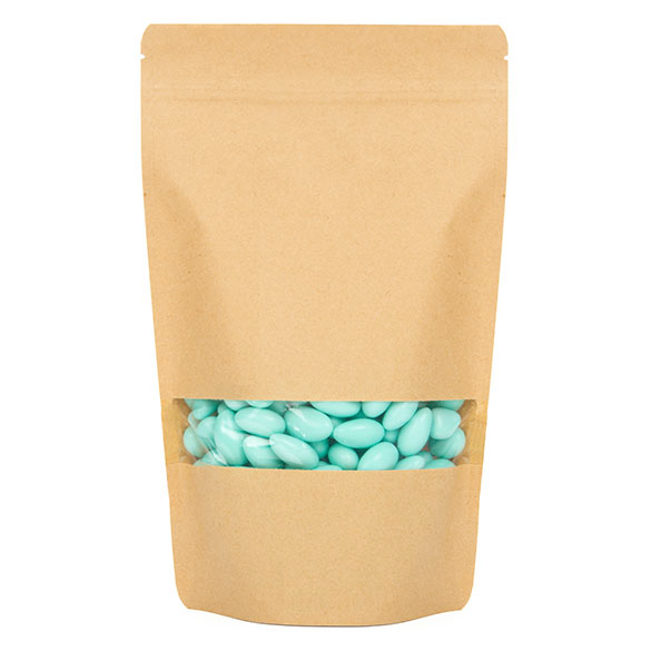 Standbodenbeutel Kraftpapier 170x90x285mm | 340 Gramm - 100 Stk