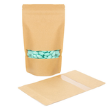 Standbodenbeutel Kraftpapier 170x90x285mm | 340 Gramm - 100 Stk