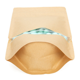 Standbodenbeutel Kraftpapier 170x90x285mm | 340 Gramm - 100 Stk