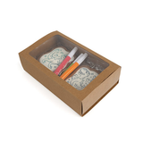 Kraft Papierschachtel 21x12,7x5,7cm - 25 Stück