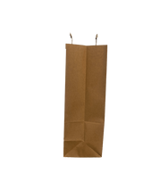 Öko Papiertragetaschen Braun 450+170x480mm - 50 Stk