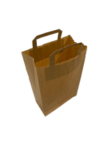 Öko Papiertragetaschen Braun 260x170x250mm - 50 Stk