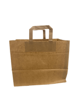 Eco Paper Shopping Bags Brown 320+120x410mm 