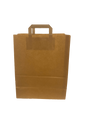 Eco Paper Shopping Bags Brown 320+170x410mm 