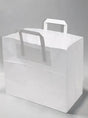 Eco Paper Shopping Bags White 320+210x270mm 