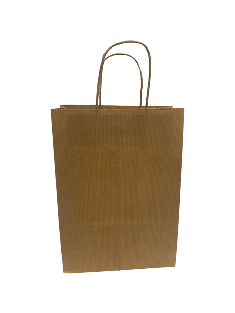 Paper Carry Bags Brown 220+100x310mm 