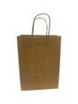 Paper Carry Bags Brown 220+100x310mm 