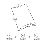 Kissenschachteln 240x180x50mm Braun - 100 Stk