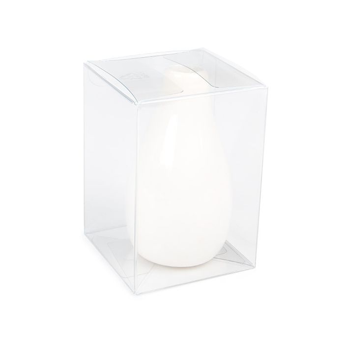 rPET Crystal Clear Pop & Lock Box 64x64x92 mm 