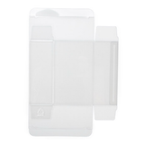 rPET Kristallklare Schachtel 10,8x4,1x10,8cm - 25 Stück
