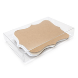 rPET Kristallklare Schachtel 10,5x2,5x15,6cm - 25 Stück