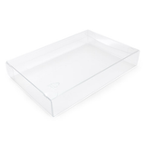 rPET Kristallklare Schachtel 10,5x2,5x15,6cm - 25 Stück