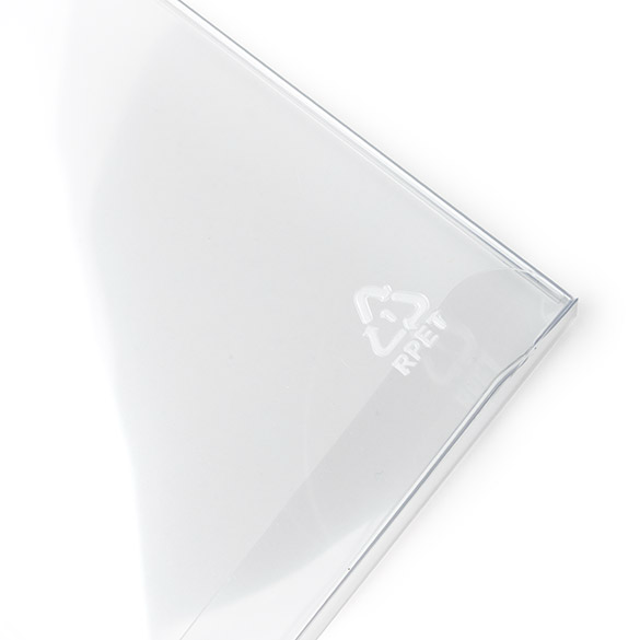 rPET Kristallklare Schachtel 10,5x2,5x15,6cm - 25 Stück