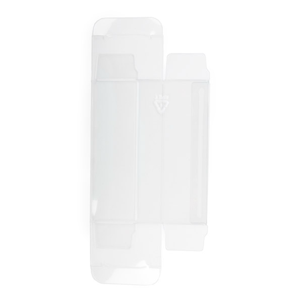 rPET Kristallklare Schachtel 5,4x3,5x10,8cm - 25 Stück