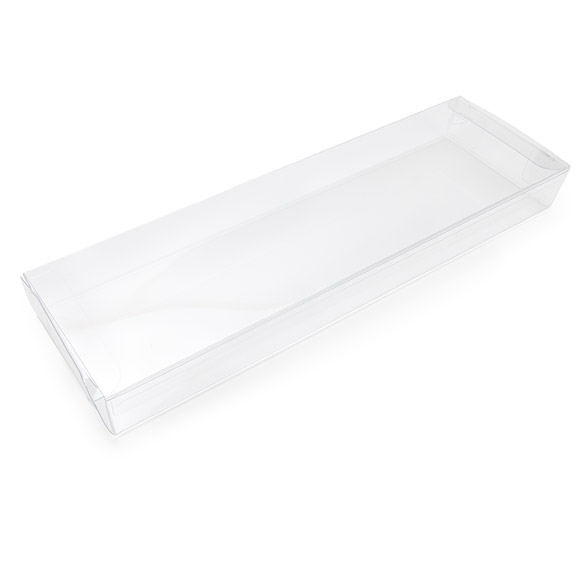 rPET Kristallklare Schachtel 7,6x2,5x25,4cm - 25 Stück
