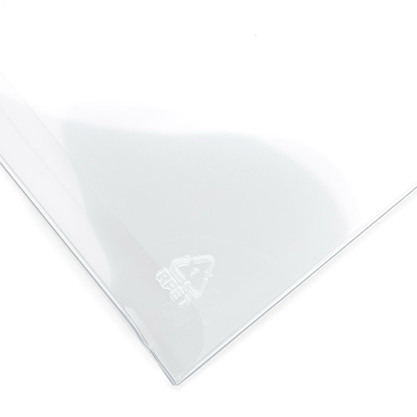 rPET Kristallklare Schachtel 13x2,5x12,9cm - 25 Stück