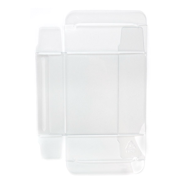 rPET Kristallklare Schachtel 8,3x2,9x8,3cm - 25 Stück