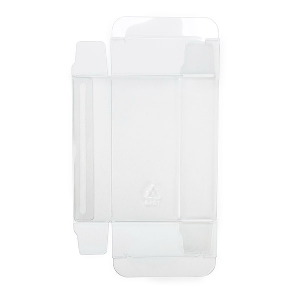 rPET Kristallklare Schachtel 7x2,5x9,5cm - 25 Stück