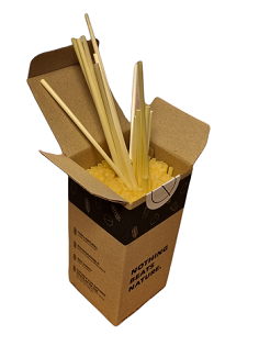 Eco straws of straw, tumbler 140mm x ? 3